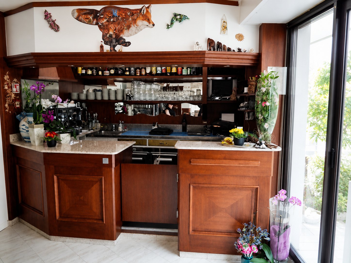Bar interno della struttura